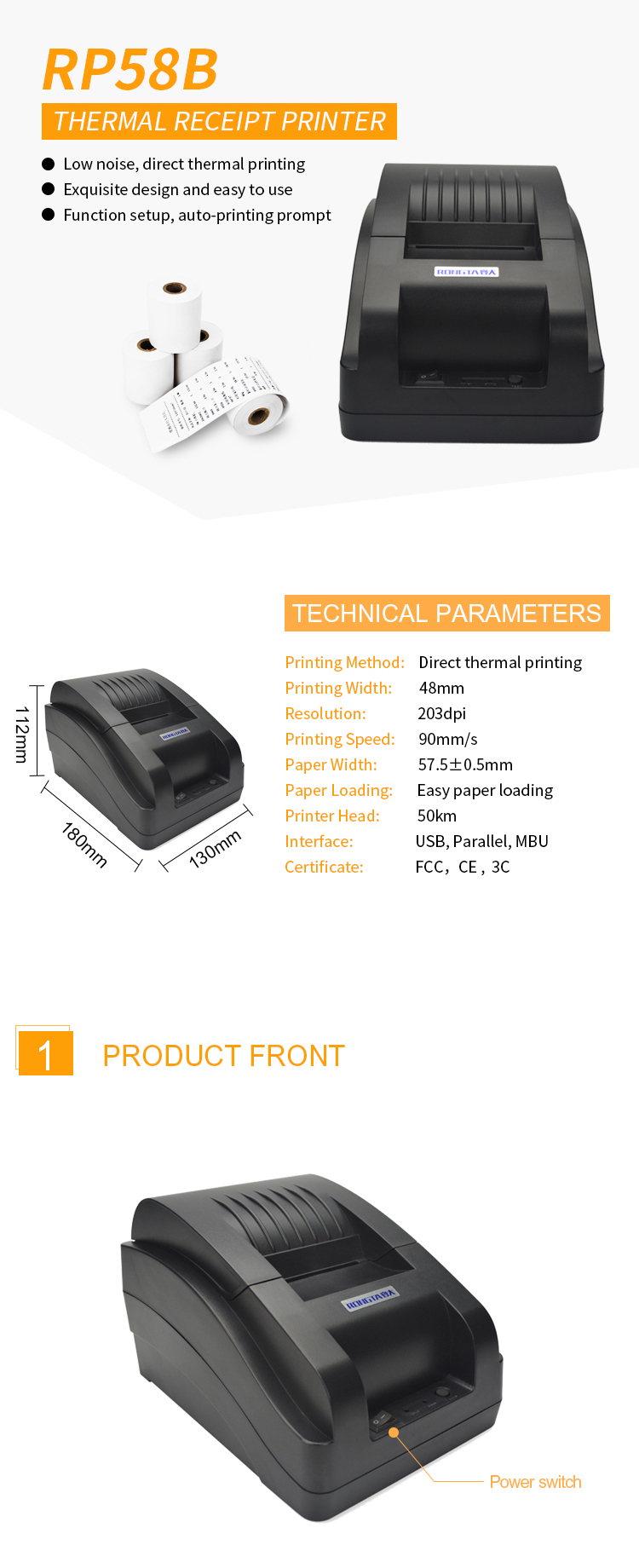 Wireless Thermal Android Printer