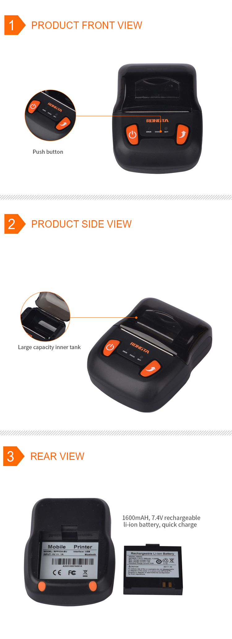 Bluetooth Android Mobile Printer